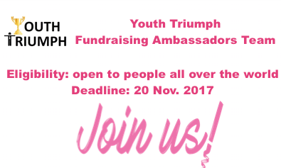Youth Triumph Fundraising Ambassadors Team
