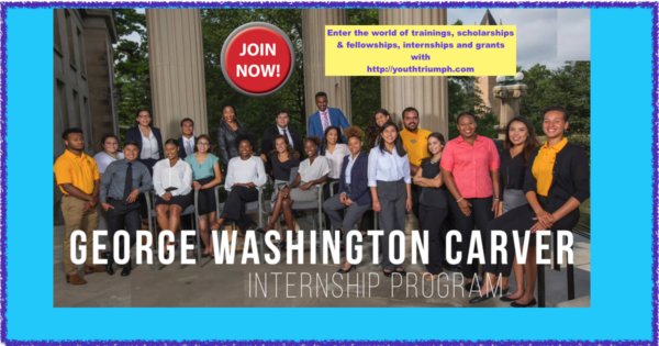 APPLY FOR THE WORLD FOOD PRIZE GEORGE WASHINGTON CARVER INTERNSHIP IN UNITED STATES OF AMERICA_youthtriumph.com