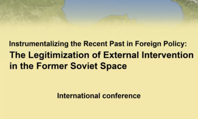 Conference Apply for “The Legitimization of External Intervention in the Former Soviet Space” conference in Bucharest