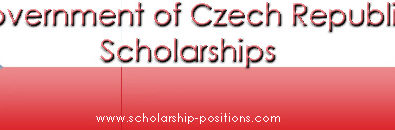 Government of Czech Republic Scholarships