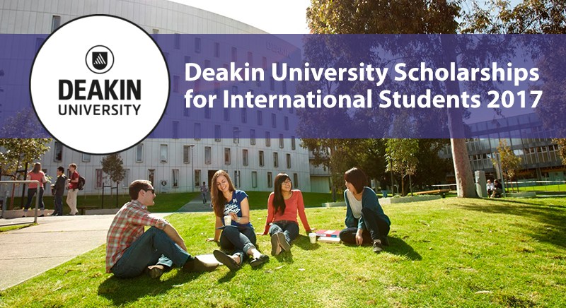 Deakin University Scholarships for International Students in Australia, 2017
