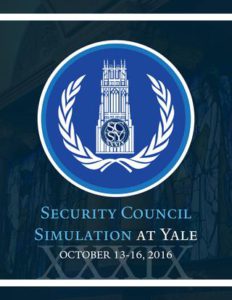 Security Council Simulation at Yale