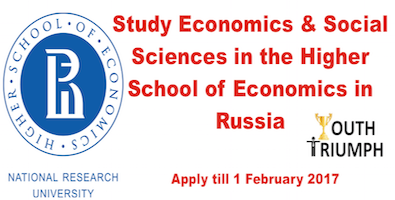 Study Economics Social Sciences in the Higher School of Economics in Russia 1