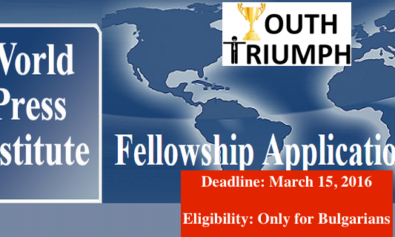 World Press Institure Fellowship Youth Triumph 1