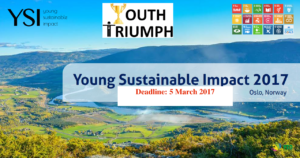 Young Sustainable Impact 2017_Youth Triumph