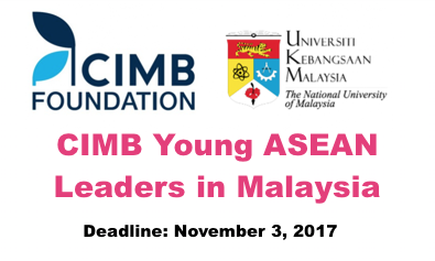 Youth Triumph CIMB Young ASEAN Leaders in Malaysia 1