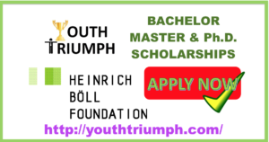 HEINRICH BÖLL FOUNDATION SCHOLARSHIPS_BACHELOR_MASTER_PH.D_youthtriumph.com