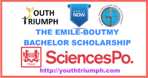 THE EMILE-BOUTMY BACHELOR SCHOLARSHIP_SCHOLARSHIPS_SciencesPoParis_youthtriumph.com