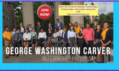 APPLY FOR THE WORLD FOOD PRIZE GEORGE WASHINGTON CARVER INTERNSHIP IN UNITED STATES OF AMERICA_youthtriumph.com