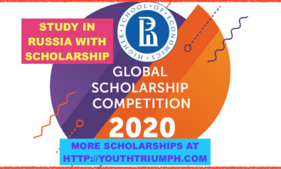 STUDY IN RUSSIA- HSE GLOBAL SCHOLARSHIP COMPETITION 2020_Bachelor_youthtriumph.com