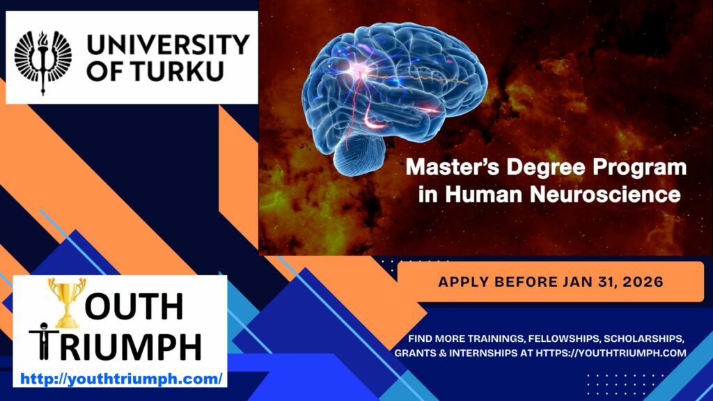 Master’s Degree Programme in Human Neuroscience in University of Turku