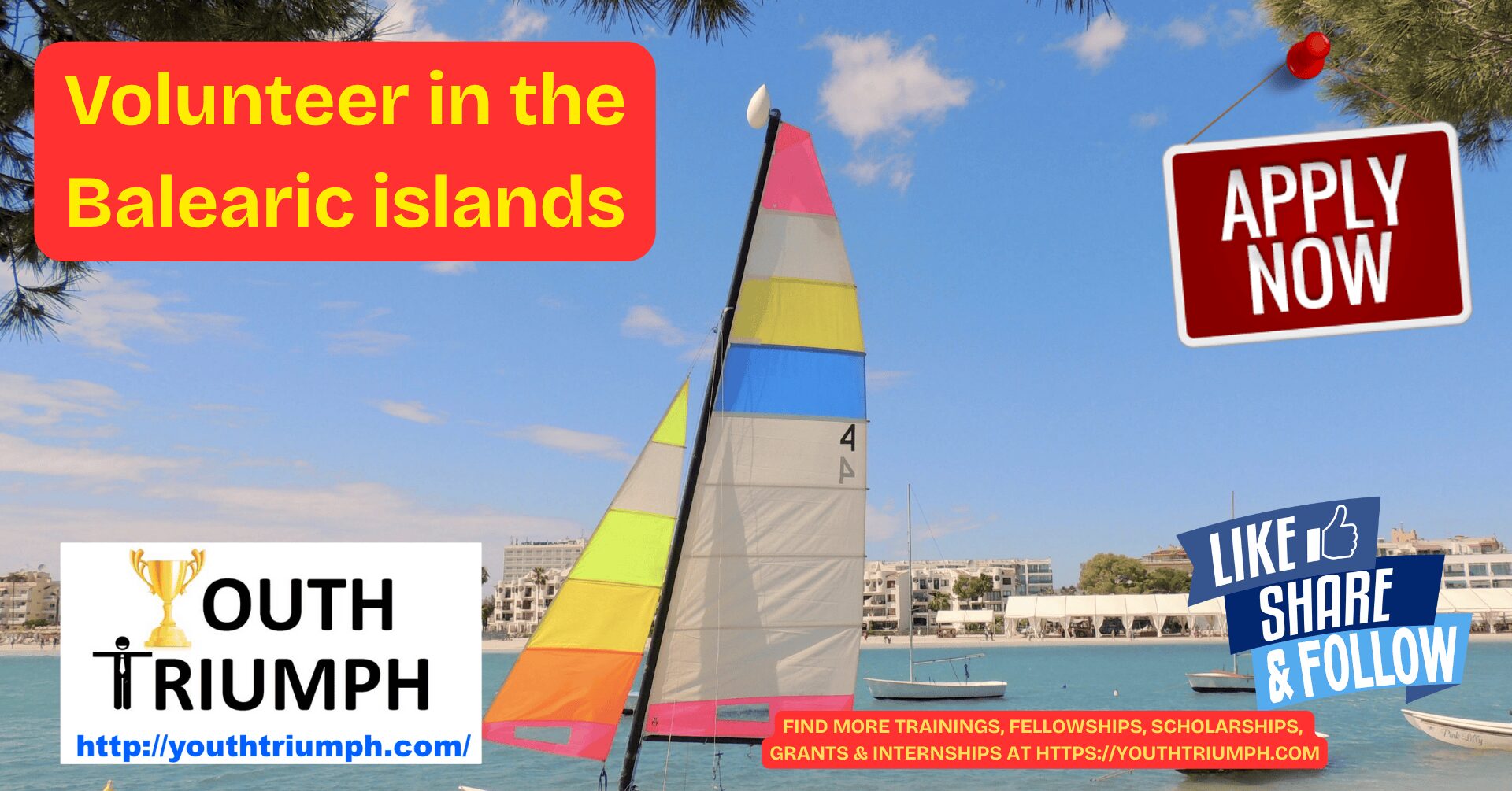 Volunteer in the Balearic islands